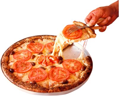Picture Of Hot Pizza Fast Food